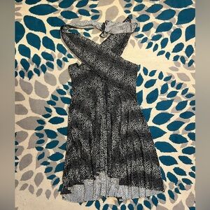 🆕Norma Kamali Baby Leopard Convertible Dress.  Womens size XL